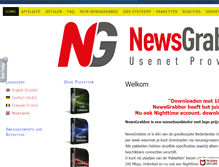 Tablet Screenshot of newsgrabber.nl